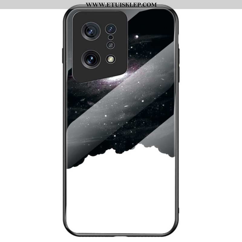 Etui do Oppo Find X5 Marmurowe Szkło Hartowane